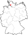 Karte Moorhusen bei Wilster